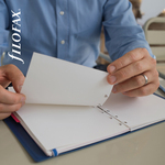 Filofax Notebook Jegyzetlap Négyzethálós A4 Fehér