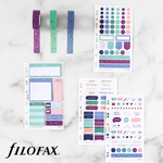 Filofax Öntapadó színes jelölő címke és jegyzet Multifit (Personal, A5, A4) Expressions
