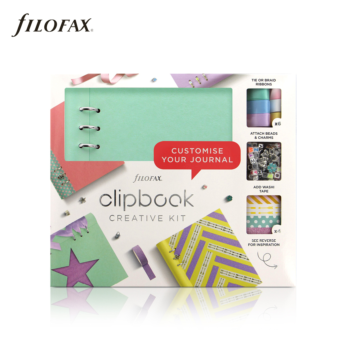 Filofax Clipbook Classic A5 Kreatív Kit Világoskék