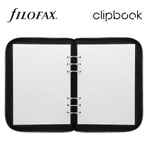 Filofax Clipbook Classic A5 Zip Fekete