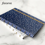 Filofax Notebook Indigo A5 Snow