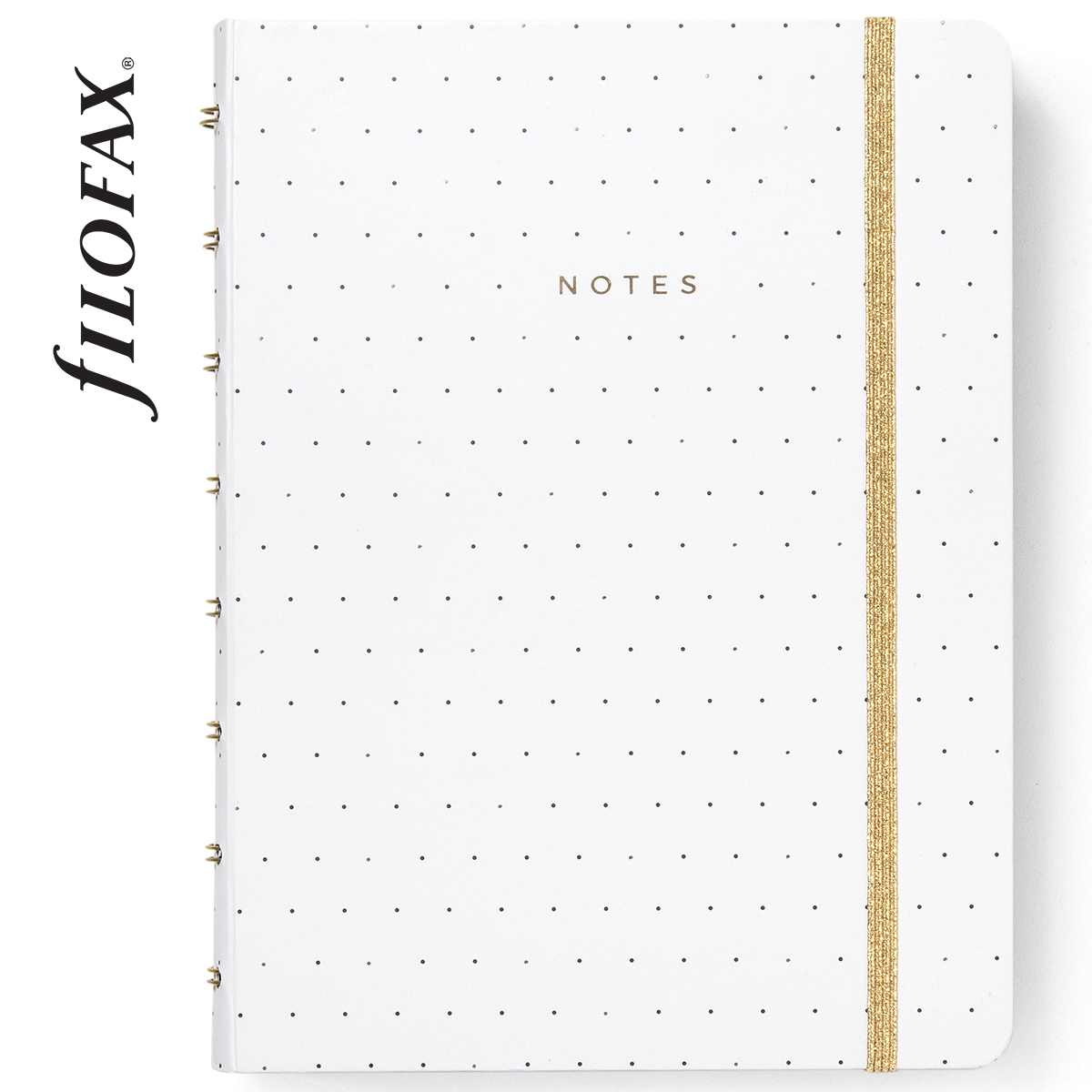 Filofax Notebook Moonlight A5 Fehér