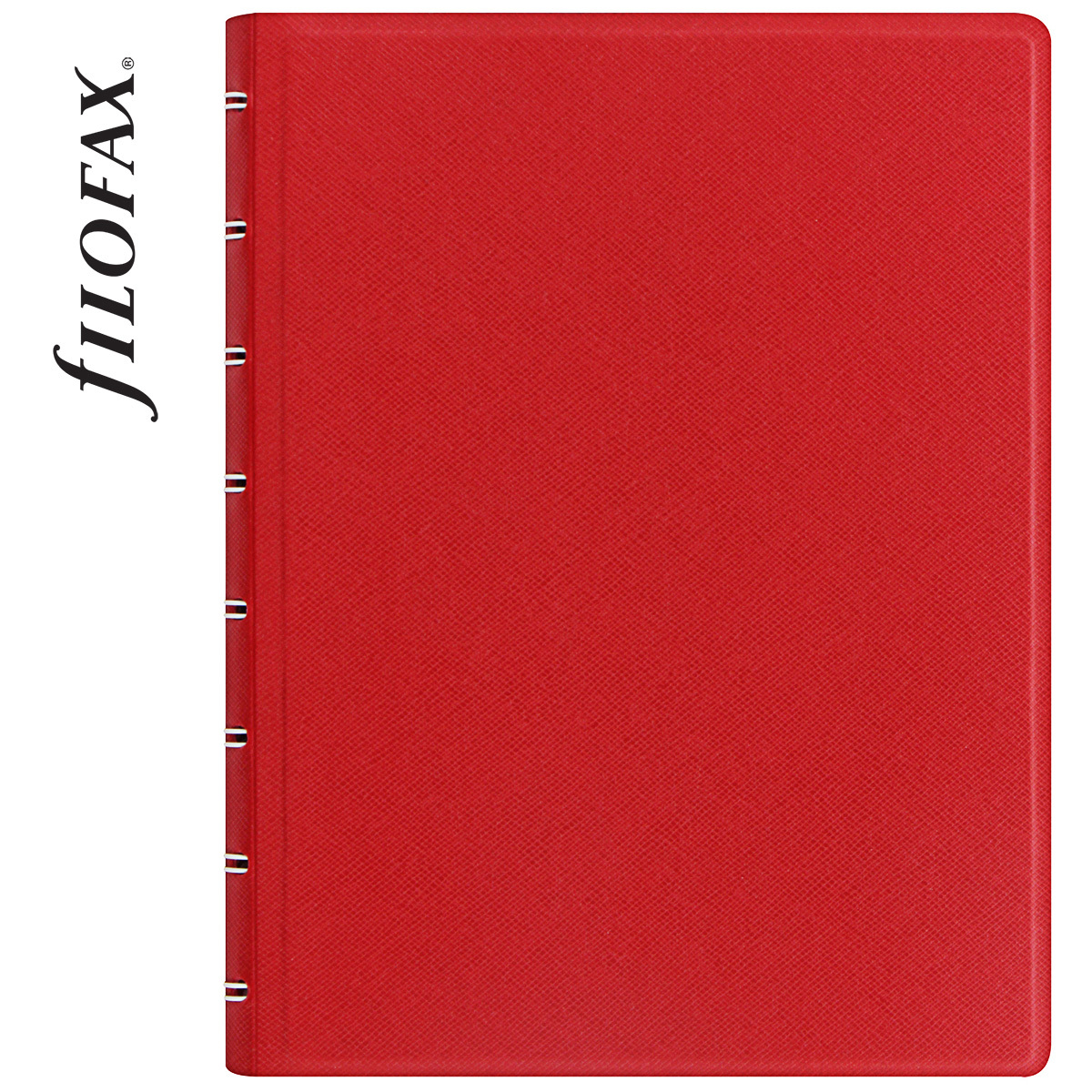 Filofax Notebook Saffiano A5 Piros