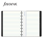 Filofax Notebook Saffiano Metallic A5 Lila