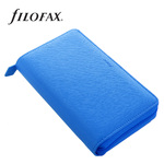 Filofax Saffiano Fluoro Personal Compact Zip Kék