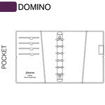 Filofax Domino Pocket Pink