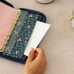 Filofax Garden Personal Compact Zip Dusk Modular Filofax Garden Personal Compact Zip Dusk Modular