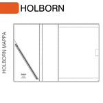 Filofax Holborn Mappa A4 Szürke