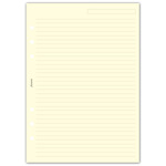 Filofax Jegyzetlapok Vonalas A5 Krém
