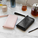 Filofax Malden Personal Compact Zip csuklópánttal Fekete Modular Filofax Malden Personal Compact Zip csuklópánttal Fekete Modular