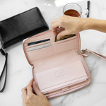 Filofax Malden Personal Compact Zip csuklópánttal Pink Modular Filofax Malden Personal Compact Zip csuklópánttal Pink Modular