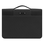Filofax Microfiber Mappa A4 Zip Fogantyúval Fekete