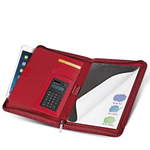 Filofax Microfiber Mappa A4 Zip Számológéppel Piros Filofax Microfiber Mappa A4 Zip Számológéppel Piros