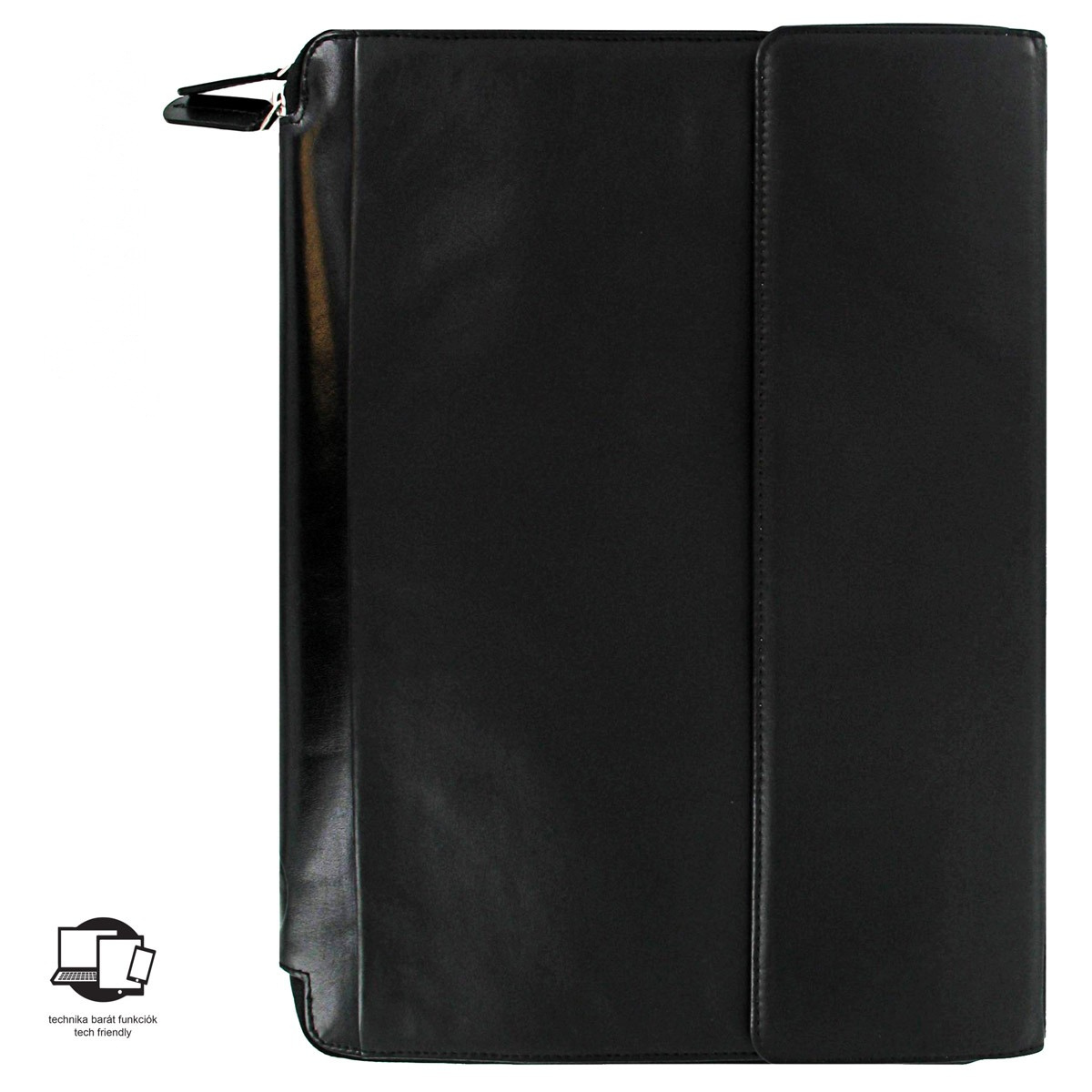 Filofax Nappa Kézitáska A4 Zip Fekete Filofax Nappa Kézitáska A4 Zip Fekete