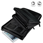 Filofax Nappa Kézitáska A4 Zip Fekete Filofax Nappa Kézitáska A4 Zip Fekete