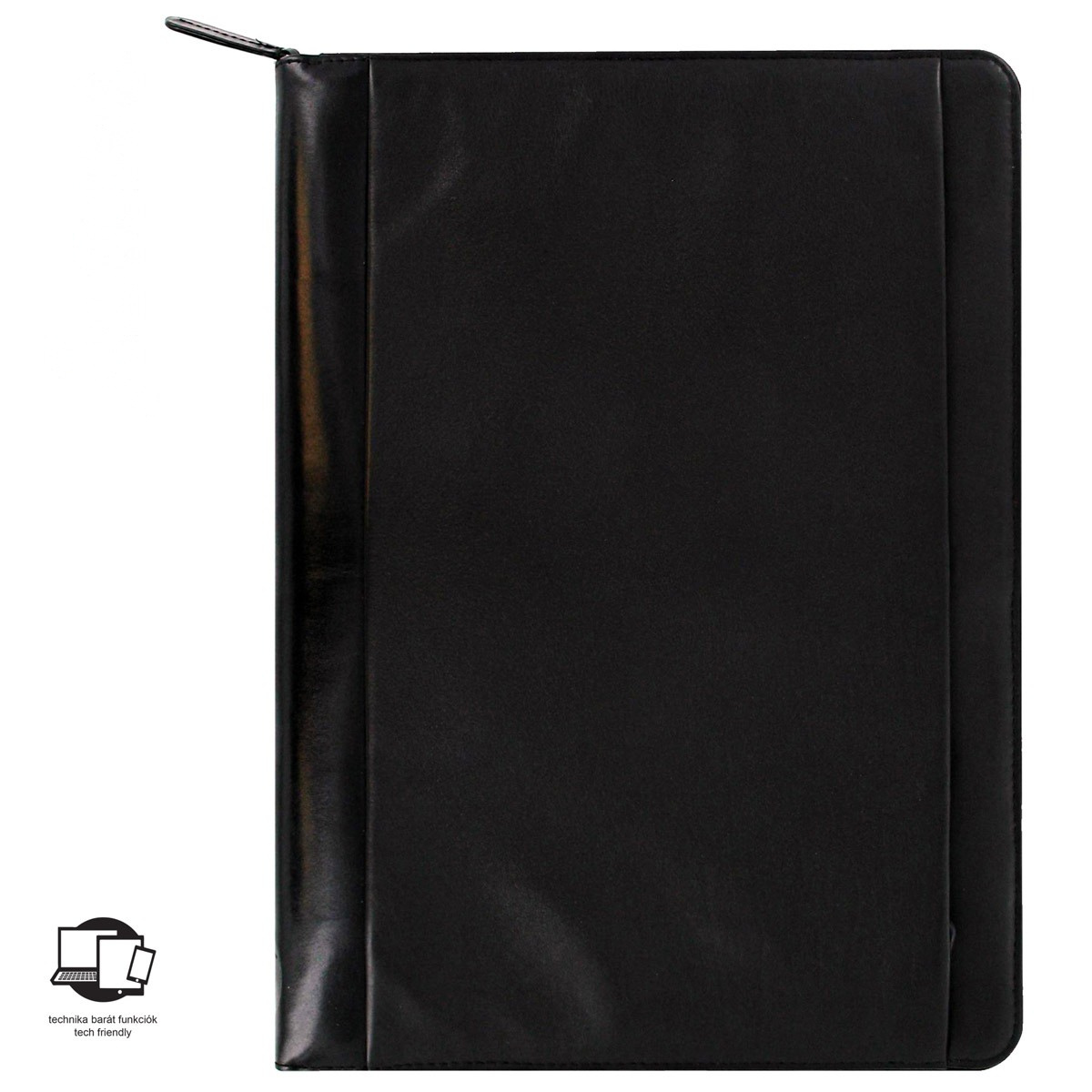 Filofax Nappa Mappa A4 Zip Fekete Filofax Nappa Mappa A4 Zip Fekete