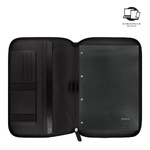 Filofax Nappa Mappa A4 Zip Fekete Filofax Nappa Mappa A4 Zip Fekete