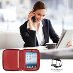 Filofax Pennybridge A5 Tablet iPad 2-3-4 Piros Modular