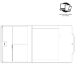 Filofax Pennybridge Mappa A4 Rejtett záródással Lila Filofax Pennybridge Mappa A4 Rejtett záródással Lila