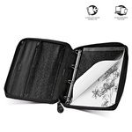 Filofax Pennybridge Mappa A4 Zip Fogantyúval Fekete