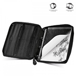 Filofax Pennybridge Mappa A4 Zip Fogantyúval Fekete