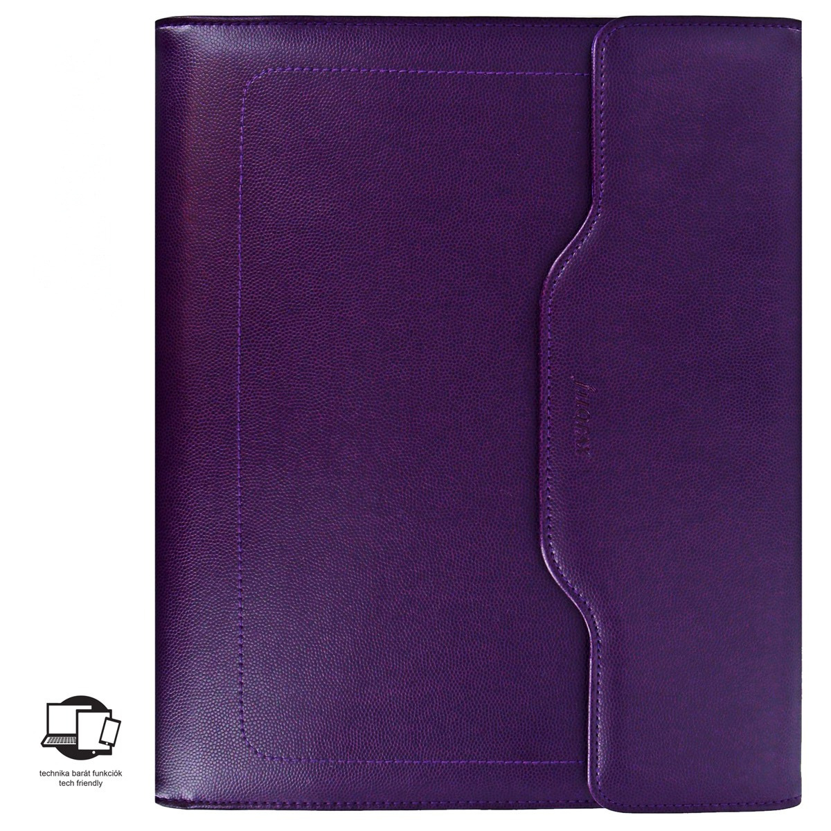 Filofax Pennybridge Mappa A5 Rejtett záródással Lila Filofax Pennybridge Mappa A5 Rejtett záródással Lila