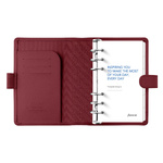 Filofax Saffiano Personal Bordó Modular Filofax Saffiano Personal Bordó Modular