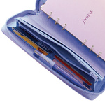 Filofax Saffiano Personal Compact Zip Égkék Modular Filofax Saffiano Personal Compact Zip Égkék Modular