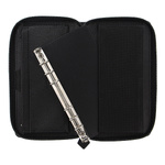 Filofax Saffiano Personal Compact Zip Fekete Modular
